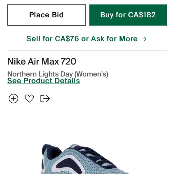 Nike Air Max 720 Women’s Sneakers - Picture 3 of 8